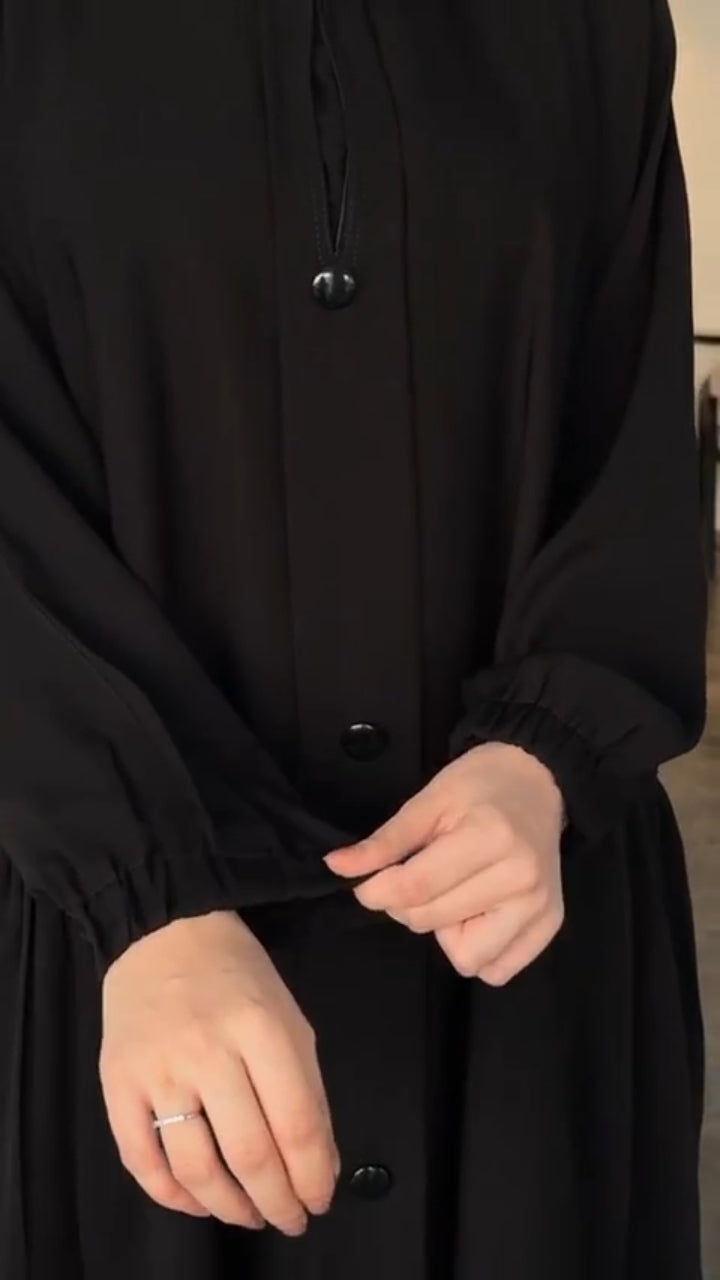 Abaya élégante mi-saison