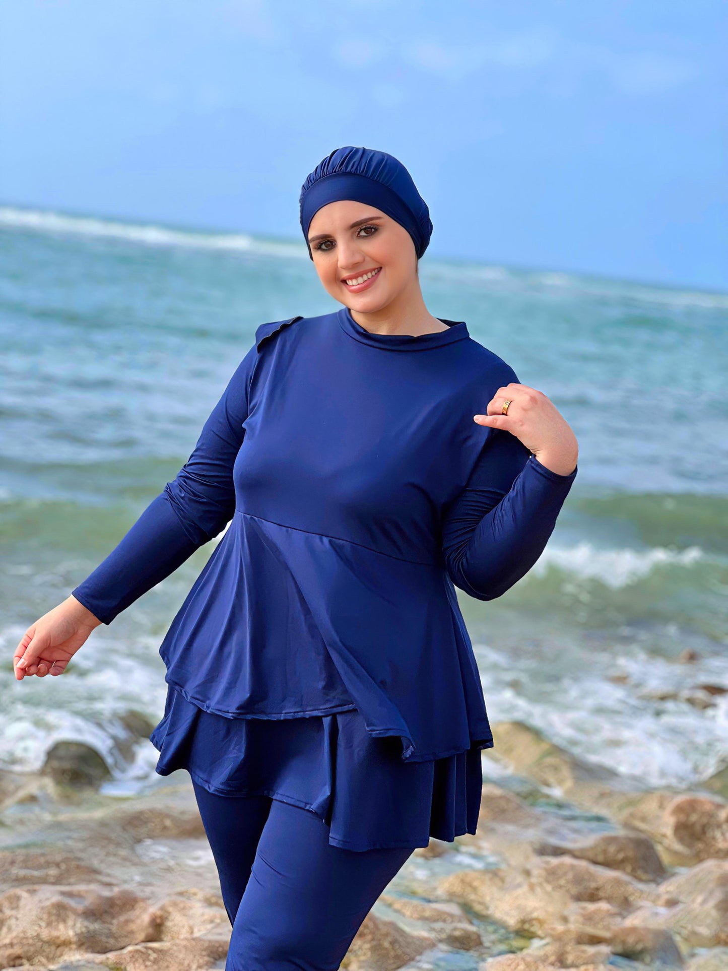 Burkini 3 pièces confortable et élégant