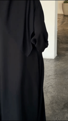 Abaya élégante mi-saison