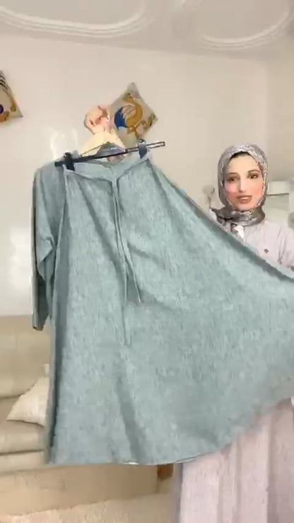 ENSEMBLE JUPE EN LIN