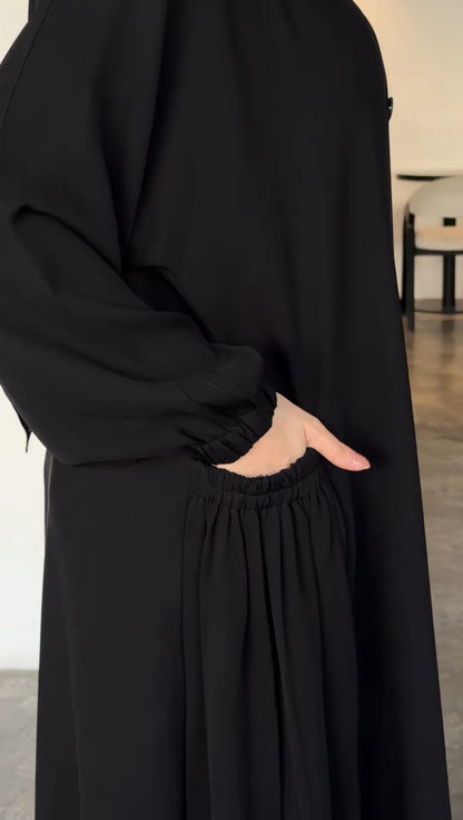 Abaya élégante mi-saison