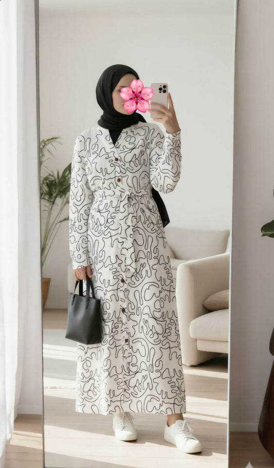 Robe Lin Élégance